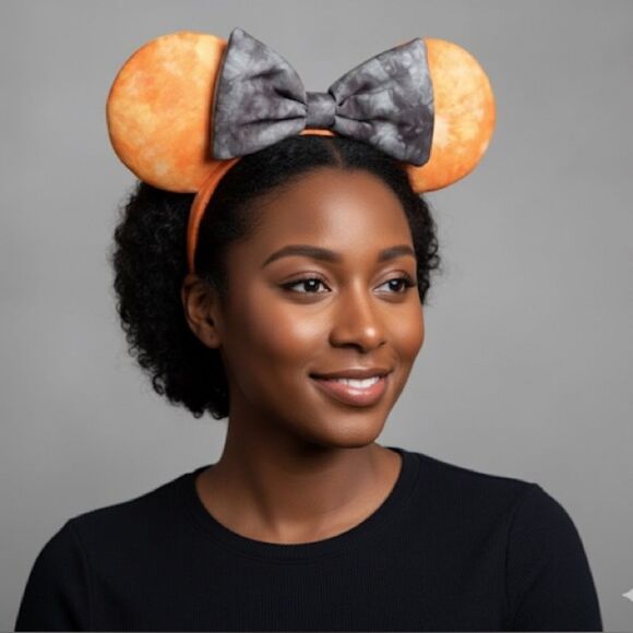 Disney Accessories - Disney Parks Halloween Tie Dye Minnie Mouse Ears Headband NWT